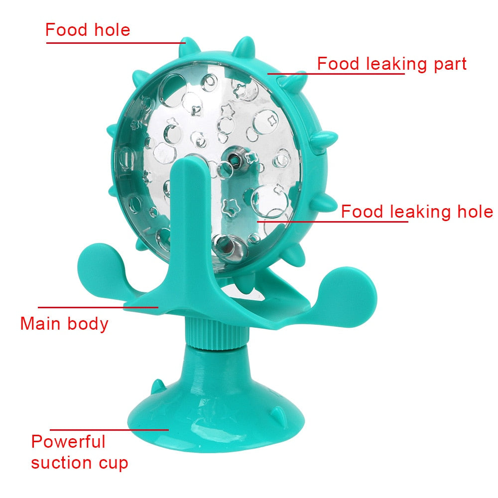 Rotating Food Puzzle Toy for Dogs and Cats | Simply Modern