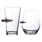 Bullet-Inspired Crystal Glass Set