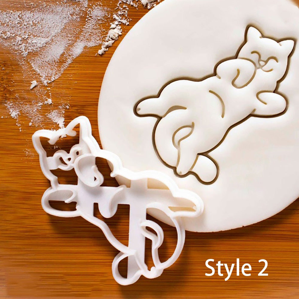 Pawfectly Cute Cat Cookie Cutter Set | Simply Modern