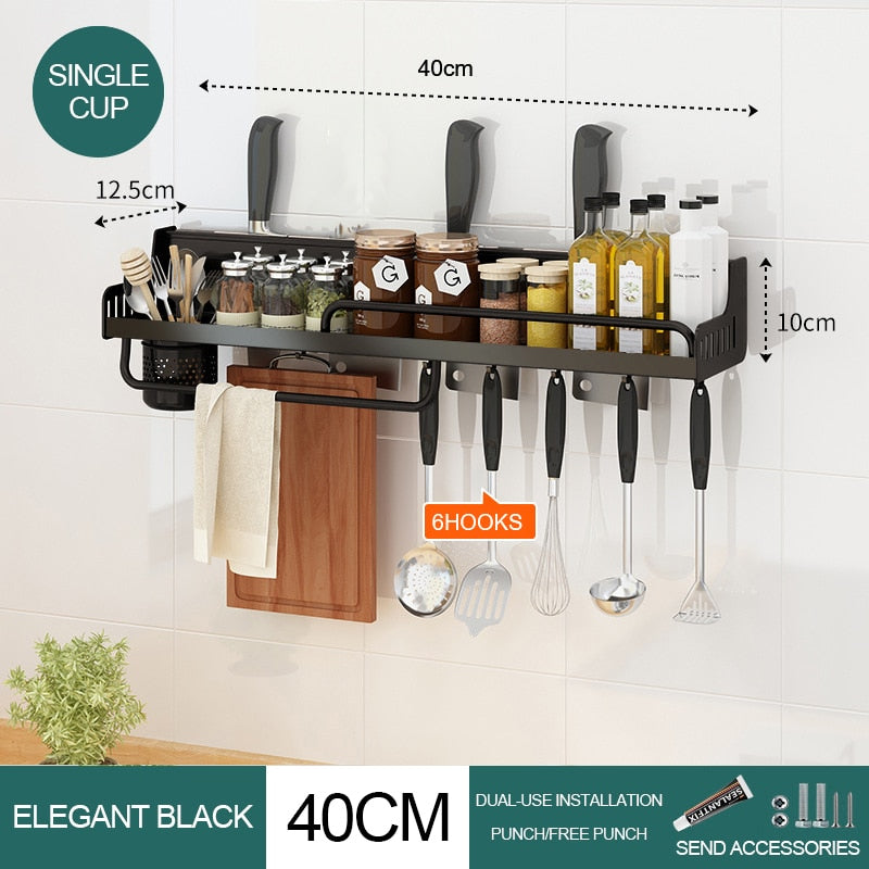 TidyNest | The Multifunctional Wall-mounted Kitchen Organizer | Simply Modern