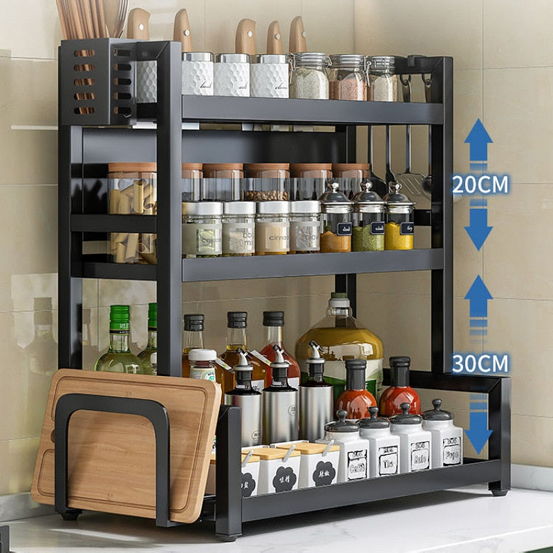 Spice rack 30cm online wide