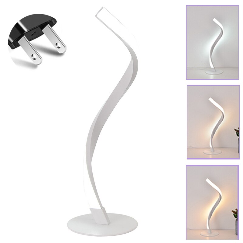 The Smart & Stylish S-Shaped Table Lamp | Simply Modern