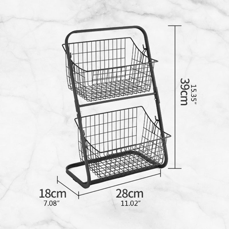 2 Tier Storage Shelf | Simply Modern