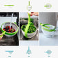 Twist & Dry Collapsible Salad Spinner | Simply Modern