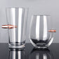 Bullet-Inspired Crystal Glass Set