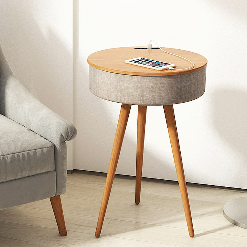 The Entertainer | Smart Coffee Table with HIFI Bluetooth Speaker and Wireless Charging | Simply Modern