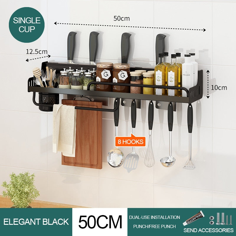 TidyNest | The Multifunctional Wall-mounted Kitchen Organizer | Simply Modern