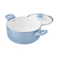 Azure Delight 12pc Ceramic Cookware Set | Simply Modern