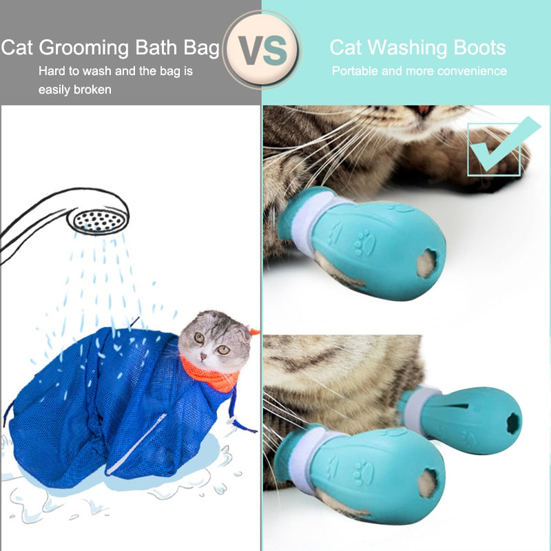 ScratchShield | Cat Bath Shoes | Simply Modern