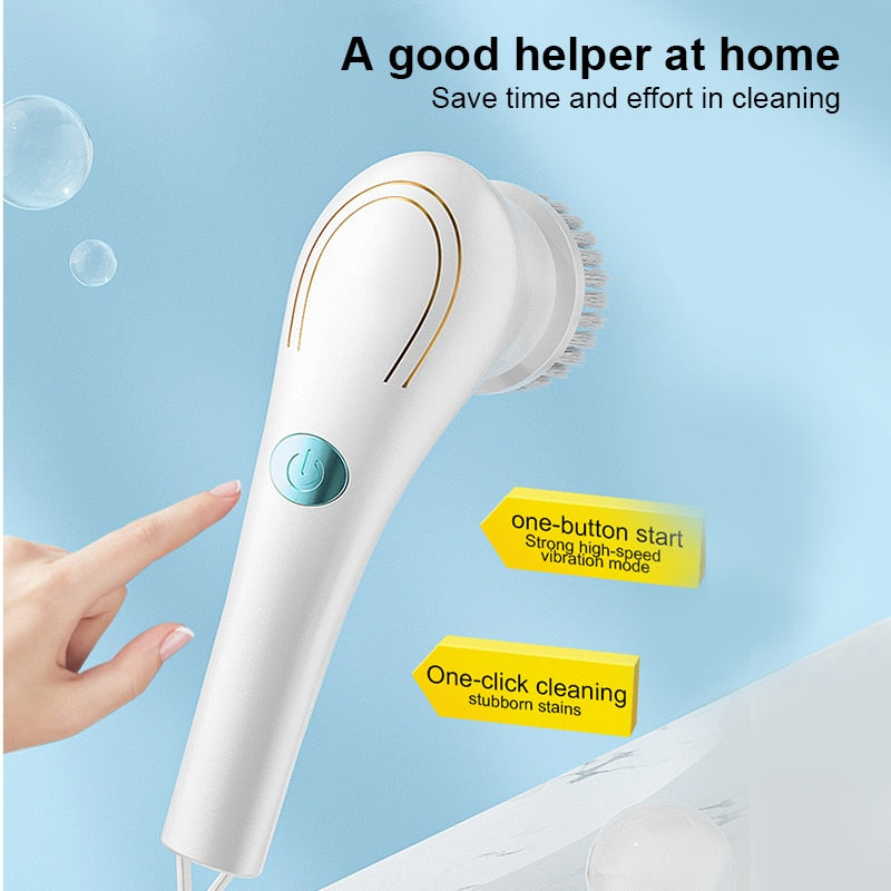 CleanMaxx | Multifunctional Professional Electric Cleaning Brush | Simply Modern