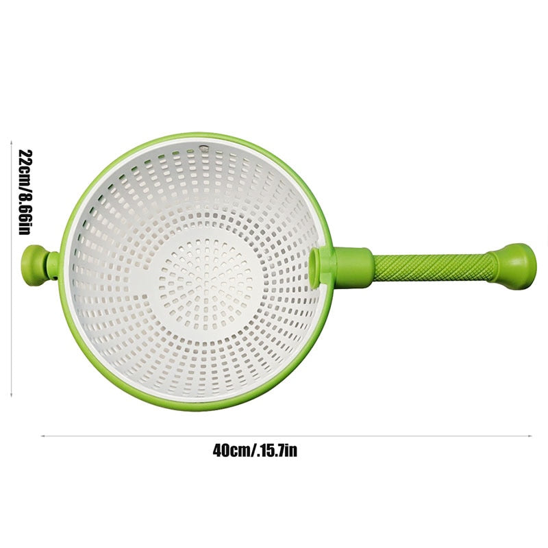 Twist & Dry Collapsible Salad Spinner