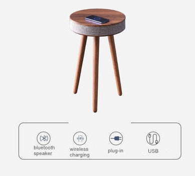 The Entertainer | Smart Coffee Table with HIFI Bluetooth Speaker and Wireless Charging | Simply Modern