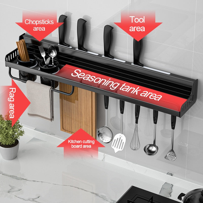 TidyNest | The Multifunctional Wall-mounted Kitchen Organizer | Simply Modern