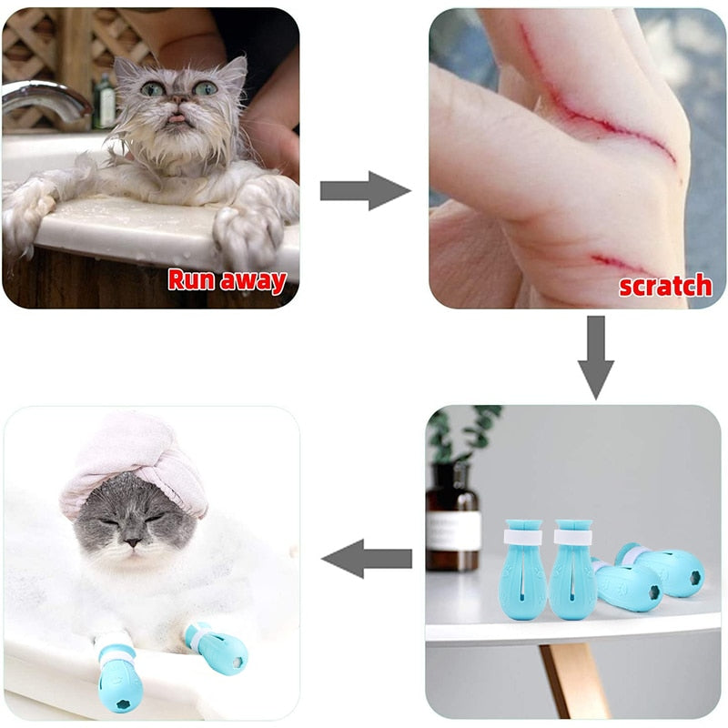 ScratchShield | Cat Bath Shoes | Simply Modern