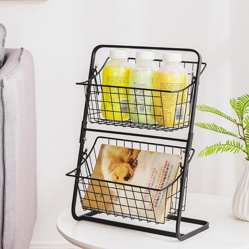 2 Tier Storage Shelf | Simply Modern