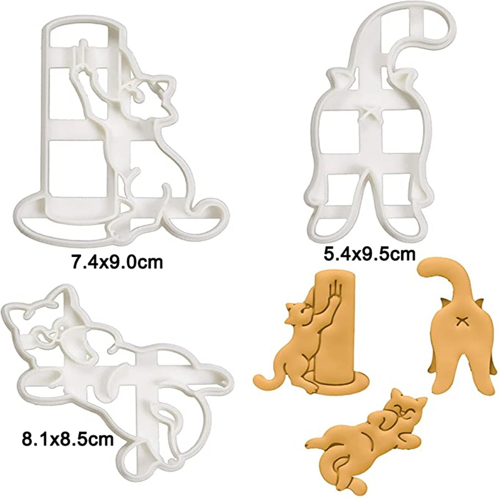 Pawfectly Cute Cat Cookie Cutter Set | Simply Modern