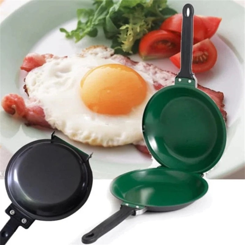 Double-Sided Cooking Pans : double pan