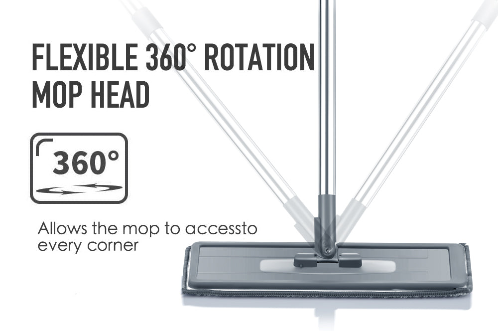 Floor Hero | Flat Mop and Bucket Set | Simply Modern