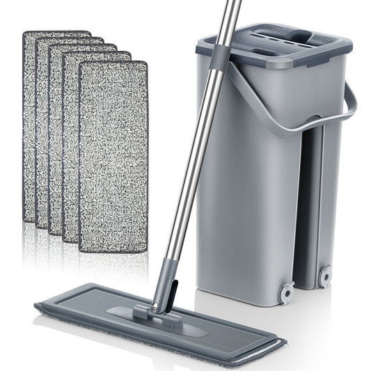 Floor Hero | Flat Mop and Bucket Set | Simply Modern